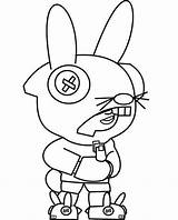 Leon Brawl Stars Coloring Pages Bunny sketch template