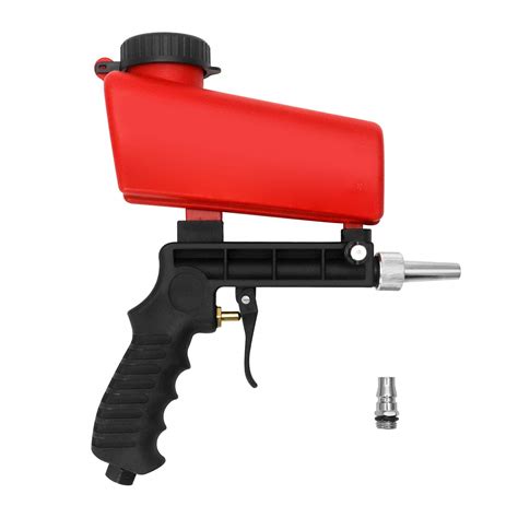 buy qwork pneumatic sandblaster sand blaster kit blasting spray tool portable gravity