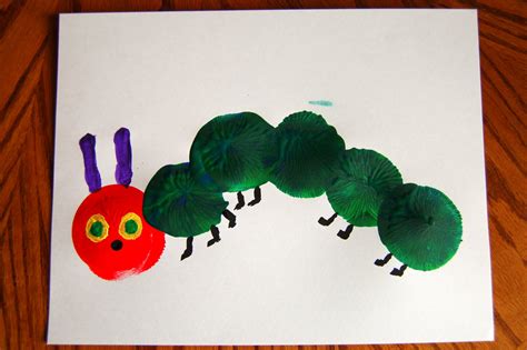 story time   hungry caterpillar  crafts