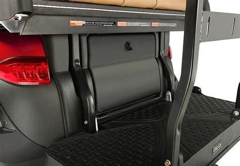 rear locking trunk club car golf cart accessories