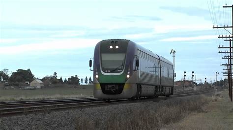 vline passenger trains at donnybrook melbourne to seymour trains youtube