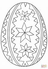 Coloring Egg Easter Pages Ornate Printable sketch template