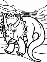 Triceratops Triceratopo Colorare Raskrasil Brilliant Sheets Tracce sketch template