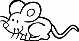 Mouse Coloring Pages Animal Cartoon Wecoloringpage Style sketch template