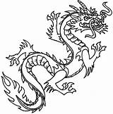 Dragon Chinese Coloring Pages Flying Drawing Kids Puppet Easy Water Ancient Drawings Dragons Printable Color Show Getdrawings Breathing Netart Lizard sketch template