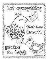Coloring Pages Bible Verse Scripture Kids Praise Lord Sheets Has Worship Children Printable Psalm School Activity Sunday Acts God Freebie sketch template