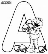 Alphabet Sesame Sheets sketch template