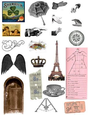 artful life  collage sheets