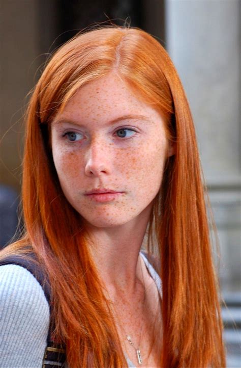 Mostly Reds Redheads Freckles Red Hair Woman Natural