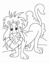 Lion Coloring Pages Printable Lions Kids Cartoon Cute Color Face Colouring Print Getcolorings Sheets Comments Bestcoloringpagesforkids Visit Coloringhome sketch template