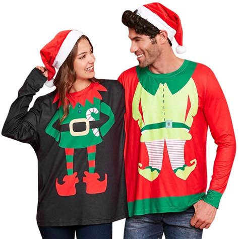 two person ugly christmas sweatshirt ugly christmas