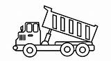 Truck Dump Coloring Pages Kids Garbage Trucks Book Printable Sheet Trash Drawing Monster Colouring Construction Trailer Sheets Print Tractor Pdf sketch template