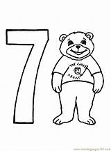Number Coloring Printable Library Clipart Big sketch template