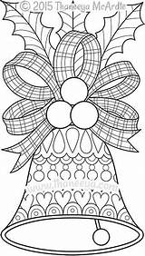 Coloring Pages Christmas Printable Color Sheets Adult Kids Colors Thaneeya Books Printables Book Bell Adults Bells Crochet Franks Lisa Natal sketch template