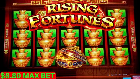 rising fortunes slot machine bonuses won big win awesome session