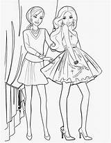 Barbie Coloring Pages Printable Kids Filminspector Name Coloriage Girls Girl Friends sketch template