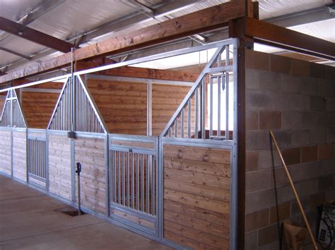 horse stall fronts custom built welding  corral stalls horse