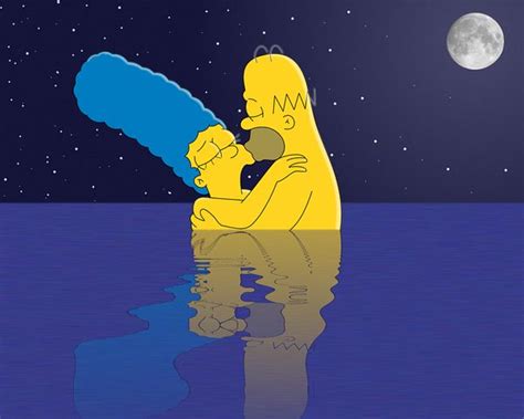 Moonlightbathing By Leif J On Deviantart The Simpson S