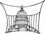 Government Coloring Washington Pages Drawing Legislative Branch Building Clipart Printable Branches Capitol Dc Easy Color Mahal Taj Sketch Simple Sightseeing sketch template