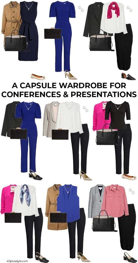 what to wear to a conference or presentation 40 style work outfits