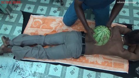 Amazing Body Massage With Watermelon Asmr Style Youtube