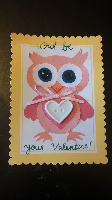 owl   valentine    cute owl valentines card