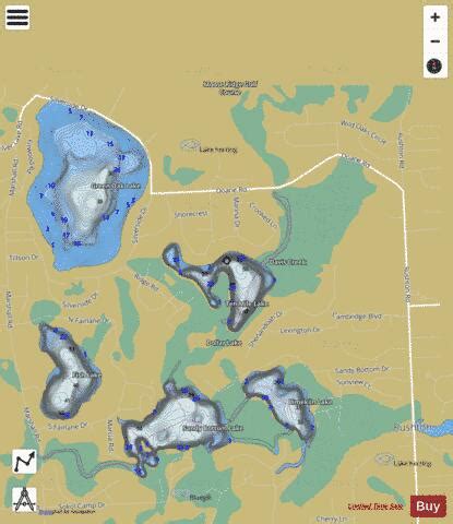 ten mile lake fishing map usmi nautical charts app