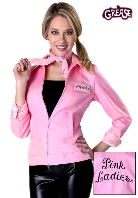 authentic grease pink ladies jacket costume  women