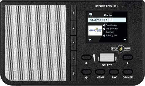 technisat sternradio ir  internet desk radio internet aux internet radio wi fi black conradcom