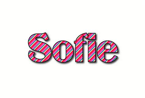 sofie logo outil de conception de nom gratuit à partir de texte