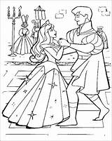 Sleeping Beauty Coloring Pages Disney Princess sketch template