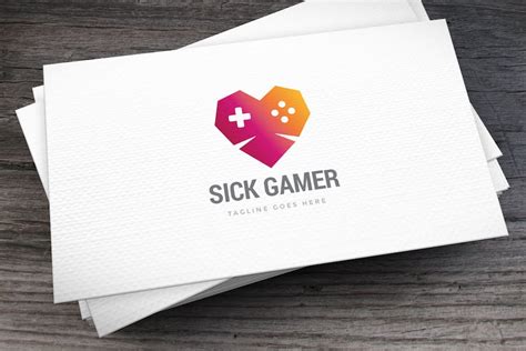 sick gamer logo template  empativo  envato elements