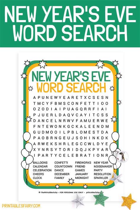 new year s word search {free printable} new year s eve words new