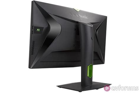 viewsonic xg gs gaming monitor review avforums