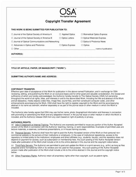 transfer  ownership agreement template luxury  agreement