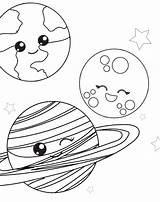 Coloring Space Pages Kids Printable Planet Sheets Colouring Fun Activity Preschool Color Printables Simpleeverydaymom Cute Worksheets Print Kindergarten Family Simple sketch template