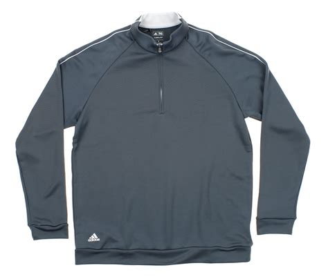 adidas mens performance quarter zip climacool pullover sweater color options walmartcom