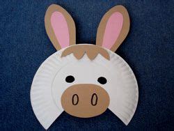 donkey mask animal crafts  kids sunday school crafts crafts