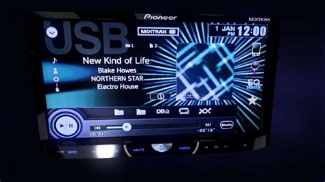 pioneer mixtrax car av receiver product video youtube