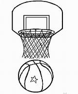 Colorir Ballon Cesto Desenhos Canestro Sportfest Desporto Slam Dunk Basketballs Bola Everfreecoloring sketch template