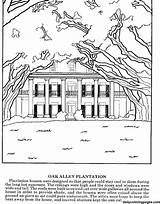 Coloring Pages Adults Louisiana Plantation Plantations Book Adult House Colouring Sheets French Choose Board sketch template