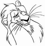 Scar Lion King Coloring Evil Pages Drawing Clipart Drawings Easy Kidsplaycolor Disney Colouring Simba Print Cliparts Clipartpanda Clip Kids Animal sketch template