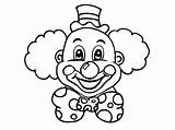 Clown Coloring Face Laughing Head Clowns Drawing Pages Draw Scary Color Colouring Getdrawings sketch template