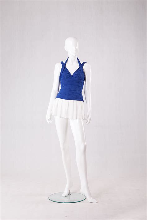 Hot Glossy Color Apparel Fiberglass Garment Display Full Body Female