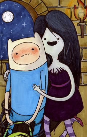 Marceline And Finn Adventure Time With Finn And Jake Fan Art