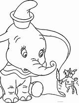 Dumbo Elephant Timmy Wecoloringpage sketch template