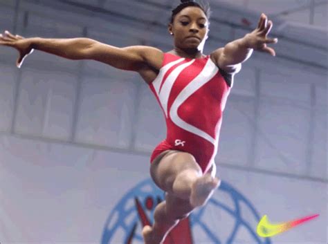 Nike  Find And Share On Giphy Simone Biles Olympic Gymnastics