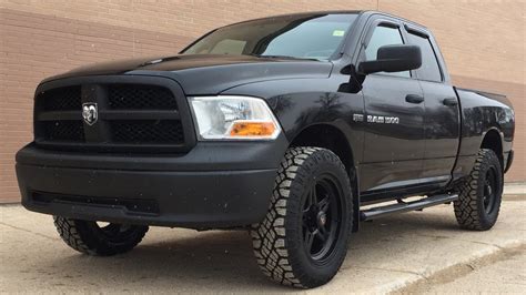 lifted  ram  st wd  hemi quad cab sxt appearance package great  youtube