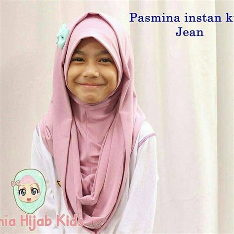 hijab jilbab pashmina instan buat anak  lapak ridamevasari bukalapak