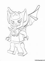 Chima Coloring Pages Lego Blista Getcolorings Getdrawings sketch template
